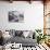 Aerial view of snow mountain and glacier on Tibetan Plateau, China-Keren Su-Stretched Canvas displayed on a wall