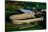 Aerial View of Soldiers Field, home of Harvard Crimson, Harvard, Cambridge, Boston, MA-null-Stretched Canvas