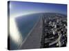 Aerial View of South Beach, Miami, Florida, USA-Robin Hill-Stretched Canvas