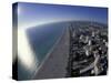 Aerial View of South Beach, Miami, Florida, USA-Robin Hill-Stretched Canvas