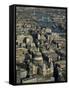 Aerial View of St. Pauls Cathedral, Tower Bridge and the River Thames, London, England-Adam Woolfitt-Framed Stretched Canvas