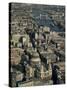 Aerial View of St. Pauls Cathedral, Tower Bridge and the River Thames, London, England-Adam Woolfitt-Stretched Canvas