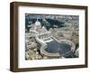 Aerial view of St. Peter's Basilica and its square in the Vatican. 1656-1667-Giovanni Lorenzo Bernini-Framed Giclee Print