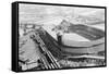 Aerial View of Stadiums-null-Framed Stretched Canvas