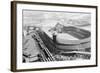 Aerial View of Stadiums-null-Framed Photographic Print