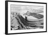 Aerial View of Stadiums-null-Framed Photographic Print