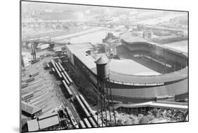 Aerial View of Stadiums-null-Mounted Photographic Print