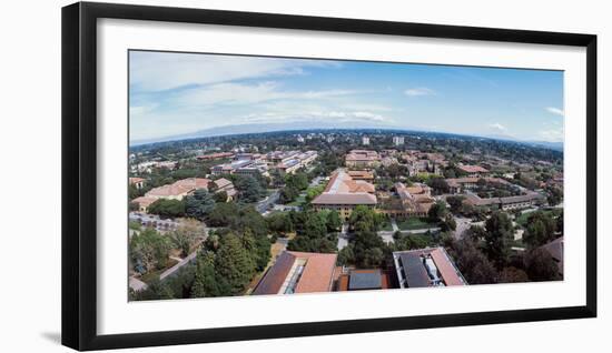 Aerial View of Stanford University, Stanford, California, USA-null-Framed Photographic Print