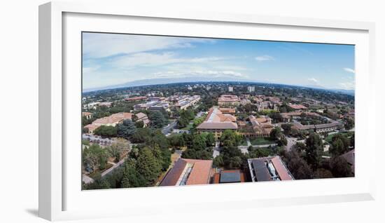 Aerial View of Stanford University, Stanford, California, USA-null-Framed Photographic Print