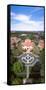 Aerial View of Stanford University, Stanford, California, USA-null-Framed Stretched Canvas