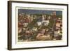 Aerial View of State Capitol, Madison, Wisconsin-null-Framed Art Print