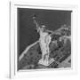 Aerial View of Statue of Liberty from Helicopter-null-Framed Photographic Print