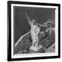 Aerial View of Statue of Liberty from Helicopter-null-Framed Photographic Print