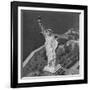 Aerial View of Statue of Liberty from Helicopter-null-Framed Photographic Print