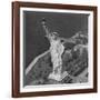 Aerial View of Statue of Liberty from Helicopter-null-Framed Photographic Print