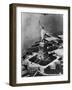 Aerial View of Statue of Liberty-null-Framed Photographic Print