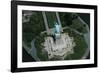 Aerial View of Statue of Liberty-null-Framed Photographic Print