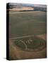 Aerial View of Stonehenge, Unesco World Heritage Site, Salisbury Plain, Wiltshire, England-Adam Woolfitt-Stretched Canvas