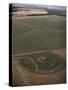 Aerial View of Stonehenge, Unesco World Heritage Site, Salisbury Plain, Wiltshire, England-Adam Woolfitt-Stretched Canvas