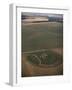 Aerial View of Stonehenge, Unesco World Heritage Site, Salisbury Plain, Wiltshire, England-Adam Woolfitt-Framed Photographic Print