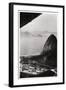 Aerial View of Sugarloaf Mountain, Rio De Janeiro, Brazil, from a Zeppelin, 1930-null-Framed Giclee Print