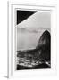 Aerial View of Sugarloaf Mountain, Rio De Janeiro, Brazil, from a Zeppelin, 1930-null-Framed Giclee Print