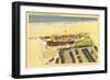 Aerial View of Surf Club, Virginia Beach, Virginia-null-Framed Art Print