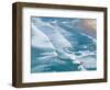 Aerial View of Surf on the Beach, Pismo Beach, San Luis Obispo County, California, USA-null-Framed Photographic Print