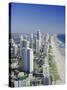 Aerial View of Surfers Paradise, the Gold Coast, Queensland, Australia-Adina Tovy-Stretched Canvas