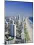 Aerial View of Surfers Paradise, the Gold Coast, Queensland, Australia-Adina Tovy-Mounted Photographic Print