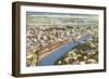 Aerial View of Tampa, Florida-null-Framed Art Print