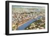 Aerial View of Tampa, Florida-null-Framed Art Print