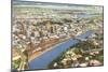 Aerial View of Tampa, Florida-null-Mounted Art Print