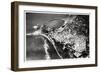 Aerial View of Tangier, Morocco, from a Zeppelin, 1930-null-Framed Giclee Print