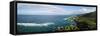Aerial view of Tayrona National Park, Magdalena Department, Caribbean, Colombia-Panoramic Images-Framed Stretched Canvas