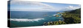 Aerial view of Tayrona National Park, Magdalena Department, Caribbean, Colombia-Panoramic Images-Stretched Canvas