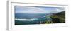 Aerial view of Tayrona National Park, Magdalena Department, Caribbean, Colombia-Panoramic Images-Framed Photographic Print