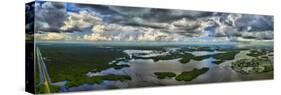 Aerial view of Ten Thousand Islands National Wildlife Refuge, Collier County, Florida, USA-null-Stretched Canvas
