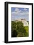 Aerial view of the 2007 restored Virginia State Capitol, designed by Thomas Jefferson who was in...-null-Framed Photographic Print