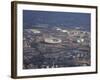 Aerial View of the 2012 Olympic Stadium, Stratford, East End, London, England, United Kingdom, Euro-Peter Barritt-Framed Photographic Print