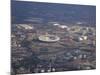 Aerial View of the 2012 Olympic Stadium, Stratford, East End, London, England, United Kingdom, Euro-Peter Barritt-Mounted Photographic Print