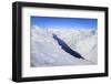 Aerial View of the Alpine Lago Di Lei Surrounded by Snow, Val Di Lei, Chiavenna-Roberto Moiola-Framed Photographic Print