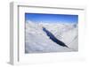 Aerial View of the Alpine Lago Di Lei Surrounded by Snow, Val Di Lei, Chiavenna-Roberto Moiola-Framed Photographic Print
