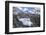 Aerial View of the Alpine Village of Laguzzola Framed by Woods and Snowy Peaks, Spluga Valley-Roberto Moiola-Framed Photographic Print