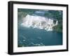Aerial View of the American Falls, Niagara Falls, New York State, USA-Roy Rainford-Framed Photographic Print