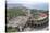 Aerial View of the Amphitheater in Side, Antalya, Turkey-Ali Kabas-Stretched Canvas
