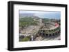 Aerial View of the Amphitheater in Side, Antalya, Turkey-Ali Kabas-Framed Photographic Print