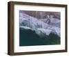 Aerial view of the beach, Cannon Beach, Oregon, USA-Panoramic Images-Framed Photographic Print