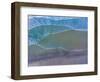 Aerial view of the beach, Newport, Lincoln County, Oregon, USA-Panoramic Images-Framed Photographic Print