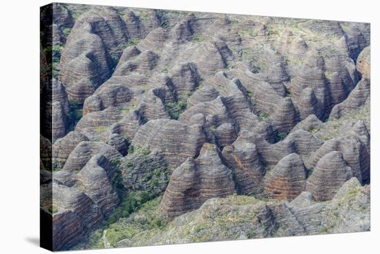 Aerial View of the Bungle Bungle, Purnululu National Parkkimberley, Western Australia-Michael Nolan-Stretched Canvas